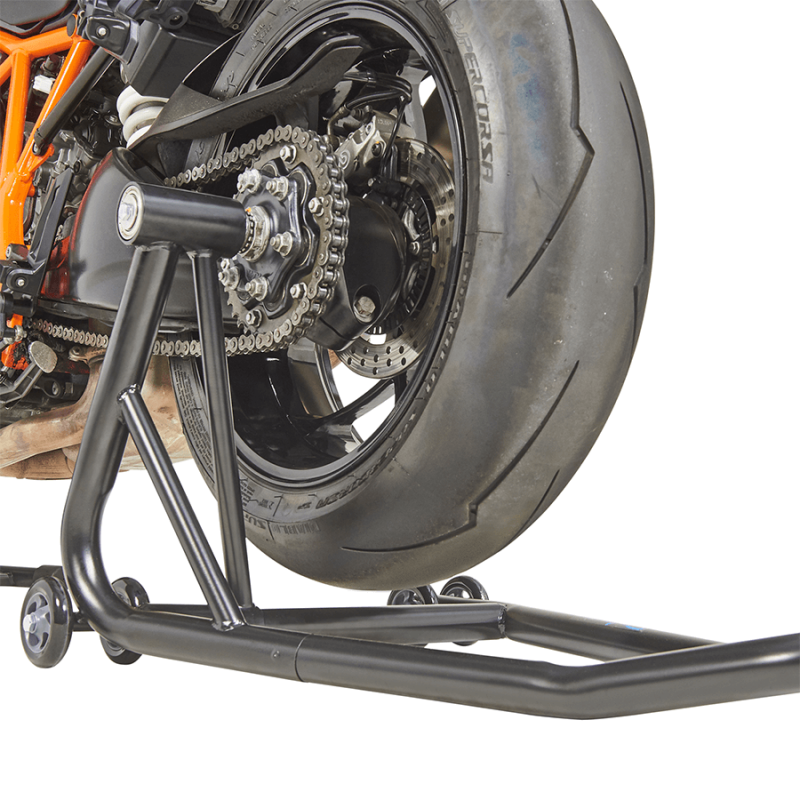 Béquille d'atelier monobras pour levage roue arrière Ducati