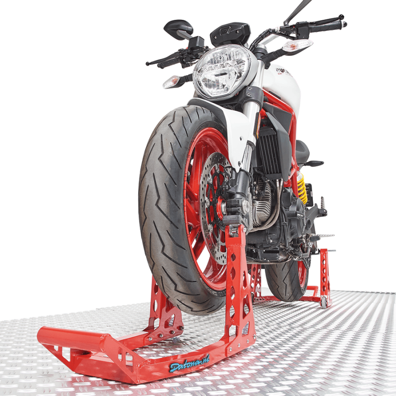 Moto béquille d'atelier MotoGP roue avant