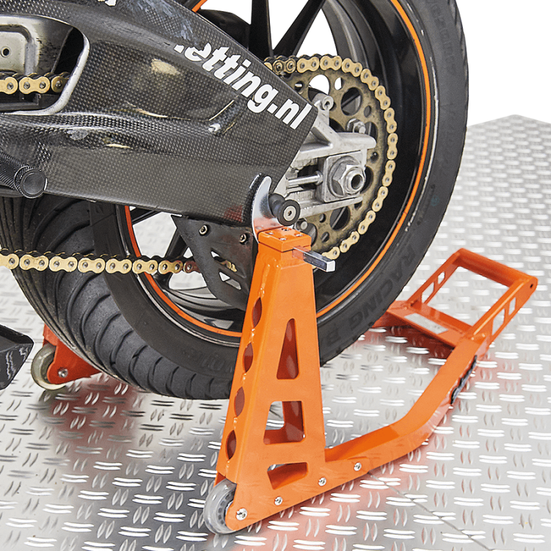 Béquille d'atelier MotoGP roue avant et arrière – verte