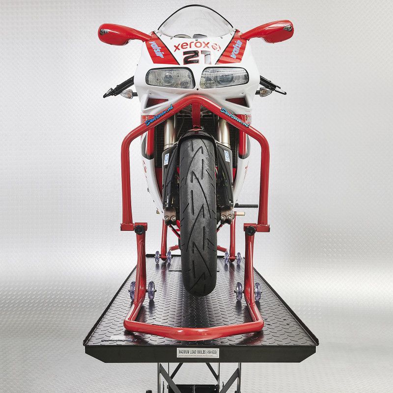 2PCS Béquille d'Atelier - Support de Moto Support Roue Arrière Universel -  Rouge XIANJIA - Cdiscount Auto