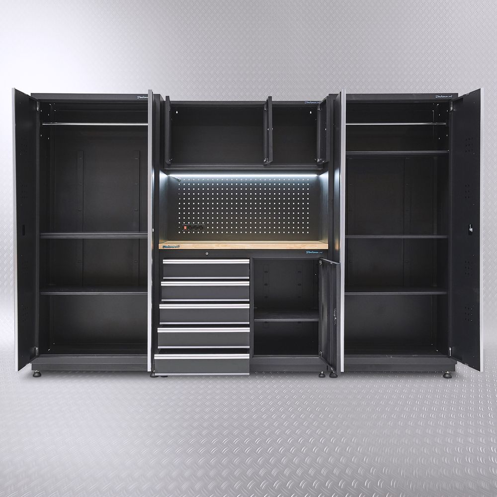 équipement de garage avec armoires et tiroirs à outils.jpg