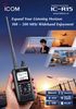 ICOM IC-R15 Breedband Scanner Flyer