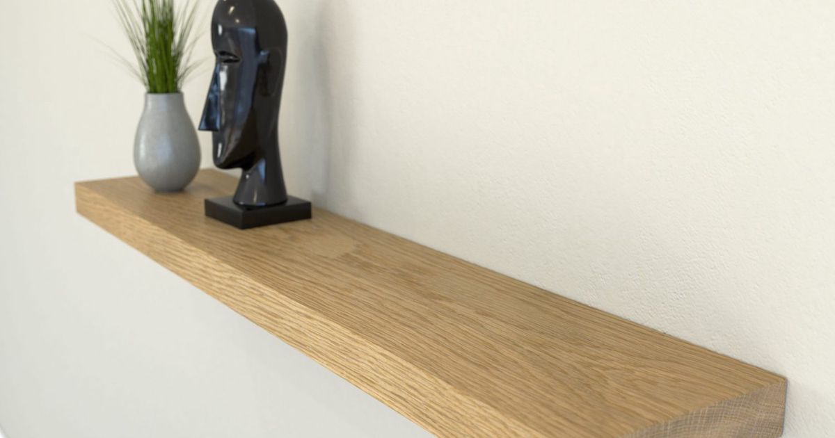 Bemiddelen gas Edele Blinde Plankdragers - Zwevende plank aan muur
