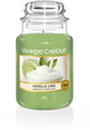 Yankee Candle Geurkaars Large Vanilla Lime - 17 cm / ø 11 cm