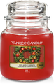 Yankee Candle Geurkaars Medium Red Apple Wreath - 13 cm / ø 11 cm