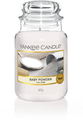 Yankee Candle Duftkerze Large Baby Powder - 17 cm / ø 11 cm