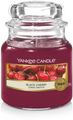Yankee Candle Geurkaars Small Black Cherry - 9 cm / ø 6 cm