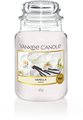Yankee Candle Geurkaars Large Vanilla - 17 cm / ø 11 cm
