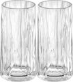 Verres à long drink / verres à cocktail Koziol - incassables - Super verre - 300 ml - 2 pièces
