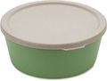 Koziol Aufbewahrungsbehälter / Kleine Schüssel mit Deckel Connect Grün 13 x 13 x 5 cm / 400 ml