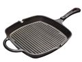 Cookinglife Grillpan Cast Iron Gietijzer - 23 x 23 cm - Zonder anti-aanbaklaag
