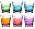 Leonardo Waterglazen Vario Struttura 250 ml - 6 Stuks