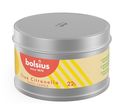 Bougie parfumée Bolsius en boîte True Citronnelle - 5 cm / ø 9 cm