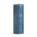 Bolsius Stompkaars Shimmer Blue - 19 cm / ø 7 cm