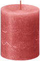 Vela de bloque Bolsius Rustiek Blossom Pink - 8 cm / Ø 7 cm