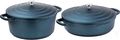 Ensemble de casseroles Westinghouse Performance (poêle à rôtir + poêle à tapas) ø 28 cm - Bleu - Induction et toutes autres sources de chaleur