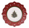 Villeroy &amp; Boch Ontbijtbord Toy's Delight - ø 24 cm - Rood