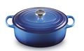 Le Creuset Braadpan Ovaal Signature Azure - ø 33 cm / 7.5 liter