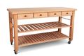 Butler Keukentrolley Beukenhout M-1500