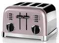 Tostapane Cuisinart Style - CPT180PIE - 4 fette - funzione sbrinamento - 6 posizioni - Vintage Pink