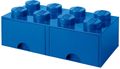 LEGO® Aufbewahrungsbox mit Schubladen Blau 50x25x18 cm