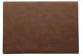 ASA Selection Placemat - Vegan Leather - Caramel - 46 x 33 cm