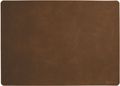ASA Selection Placemat - Soft Leather - Dark Sepia - 46 x 33 cm