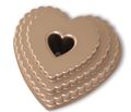 Nordic Ware Tulband Bakvorm Tiered Heart Bundt Koper