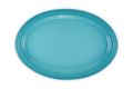 Le Creuset Serveerschaal Caribbean Blue Ovaal ø 46 cm
