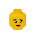 LEGO® Opbergbox Hoofd Girl ø 16 x 18.5 cm