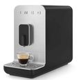 Machine à café entièrement automatique SMEG - 1350 W - Noir - 1,4 litre - BCC01BLMEU