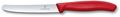 Victorinox Couteau à tomates / saucisses Swiss Classic - Rouge - 11 cm