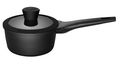 Sola Steelpan met deksel Fair Cooking Zwart ø 18 cm / 1.8 liter