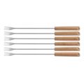 Kela Fonduevorkjes Bergamo Drietand - 6 Stuks