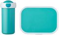 Mepal Lunchset (Schoolbeker &amp; Lunchbox) Campus Turquoise