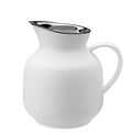 Stelton Thermoskanne für Tee Amphora Soft White 1 Liter