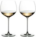 Riedel Weiße Weingläser Veritas - Eichenfass gereifter Chardonnay - 2 Stück
