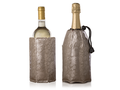 Refroidisseur de vin et de champagne Vacu Vin Active Coolers - Manchon - Platinum - 2 pièces