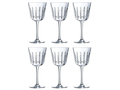 Cristal d'Arques Rode Wijnglazen Rendez-Vous 350 ml - 6 Stuks