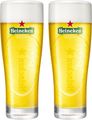 Heineken Bierglas Ellipse 250 ml - 2 stuks