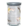 Yankee Candle Geurkaars Large Tumbler - met 2 lonten - Smoked Vanilla &amp; Cashmere - 15 cm / ø 10 cm