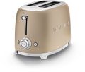 SMEG Broodrooster - 2 sleuven - mat champagne - TSF01CHMEU