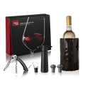 Vacu Vin Wijnset Accessoires - Zwart - 6-Delig