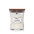 WoodWick Duftkerze Medium White Tea &amp; Jasmine - 11 cm / ø 10 cm