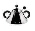 Alessi Suikerpot - met lepel - 9097 B - Zwart - 200 ml - door Micheal Graves