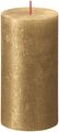Bolsius Stompkaars Shimmer Gold - 13 cm / ø 7 cm
