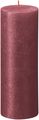 Candela Bolsius Shimmer Red 190/68 mm