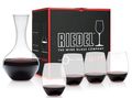Riedel Wijnglazen O Wine 4 stuks + Decanteerkaraf
