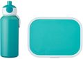 Mepal Lunchset (Schoolbeker &amp; Lunchbox) Campus Pop-Up Turquoise