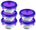 Pyrex Ovenschaal - met deksel - My First Pyrex Paars - 200 ml - 5-Delig